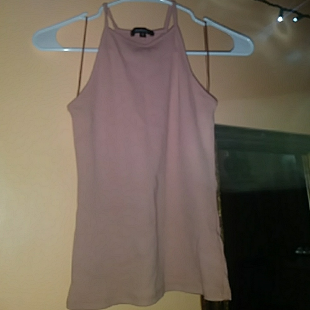 Ribend haltered top